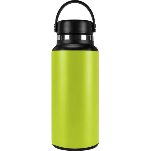 Lime Solid Hydro Flask 32oz Wide Mouth Skin
